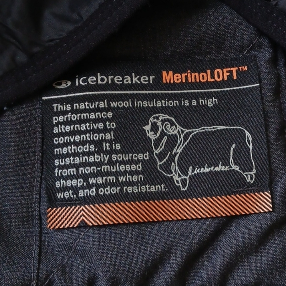 Icebreaker Merino Loft Puffer Vest Black Women's XS - Picture 5 of 8